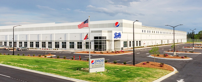 Pepsi Bottling Ventures - front of building